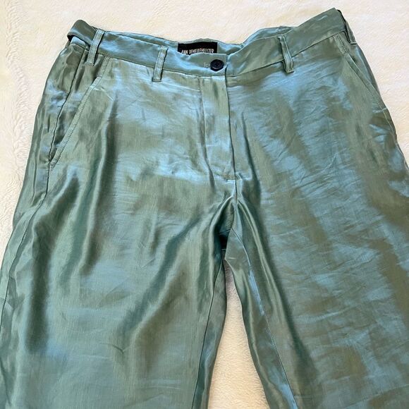 ANN DEMEULEMEESTER High-waisted straight leg trousers Size FR 38 / US 6 - Picture 16 of 16